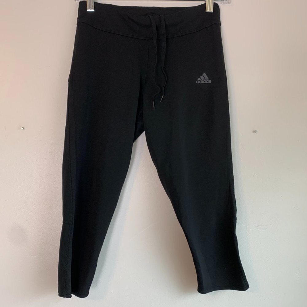 Adidas Climalite Black Cropped Leggings
